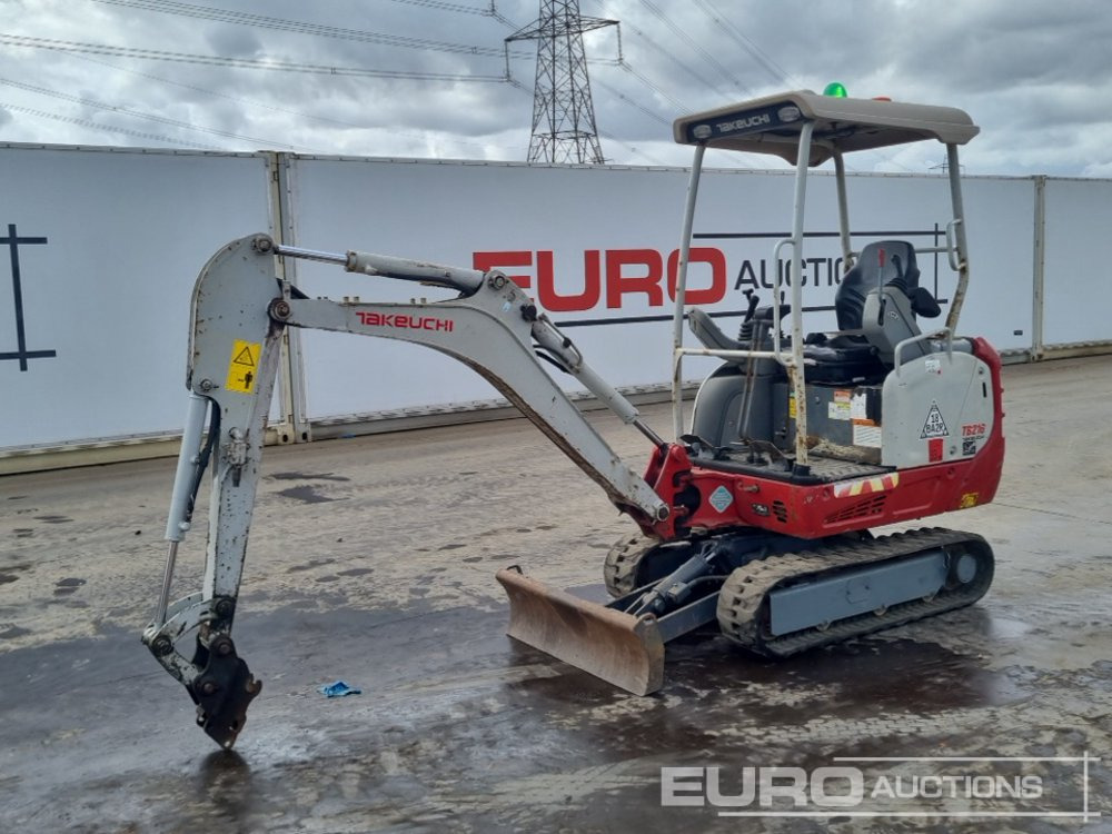 2020 Takeuchi TB216 - Mini pelle: photos 1 2020 Takeuchi TB216 - Mini pelle: photos 1