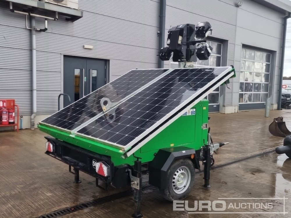 2020 Trime X-Solar Single Axle Solar Powered LED Lighting Tower - Mat d'éclairage: photos 5 2020 Trime X-Solar Single Axle Solar Powered LED Lighting Tower - Mat d'éclairage: photos 5