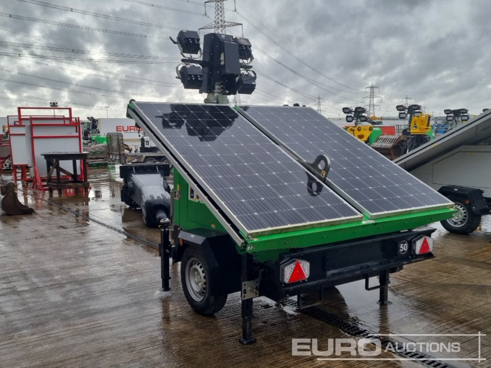 2020 Trime X-Solar Single Axle Solar Powered LED Lighting Tower - Mat d'éclairage: photos 3 2020 Trime X-Solar Single Axle Solar Powered LED Lighting Tower - Mat d'éclairage: photos 3