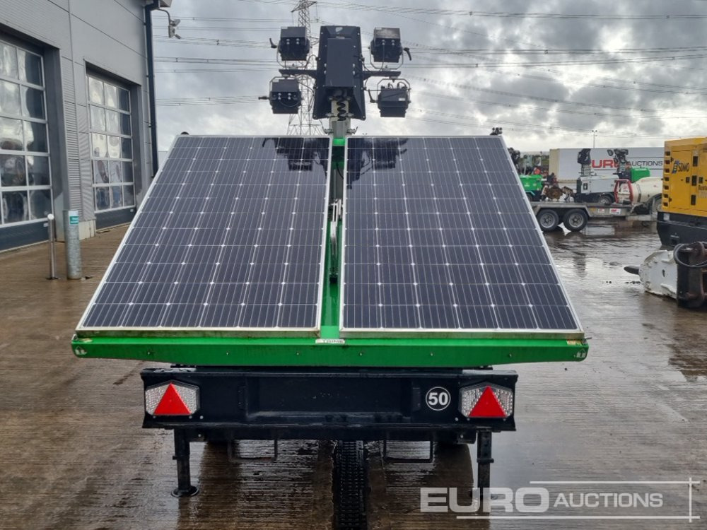 2020 Trime X-Solar Single Axle Solar Powered LED Lighting Tower - Mat d'éclairage: photos 4 2020 Trime X-Solar Single Axle Solar Powered LED Lighting Tower - Mat d'éclairage: photos 4