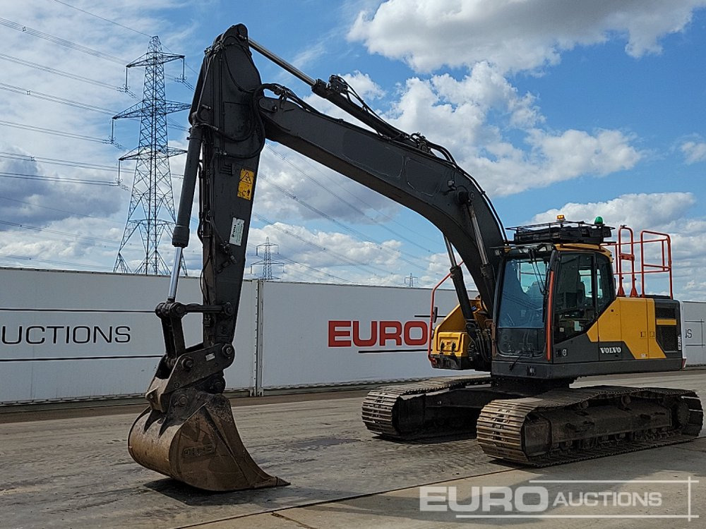 2020 Volvo EC220EL - Pelle sur chenille: photos 1 2020 Volvo EC220EL - Pelle sur chenille: photos 1