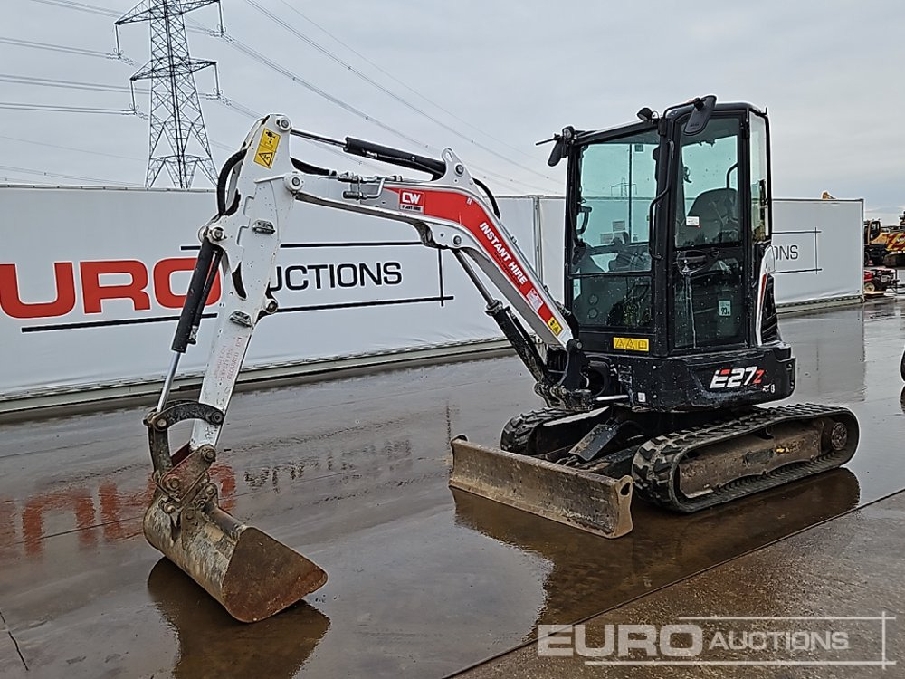 2021 Bobcat E27Z - Mini pelle: photos 1 2021 Bobcat E27Z - Mini pelle: photos 1