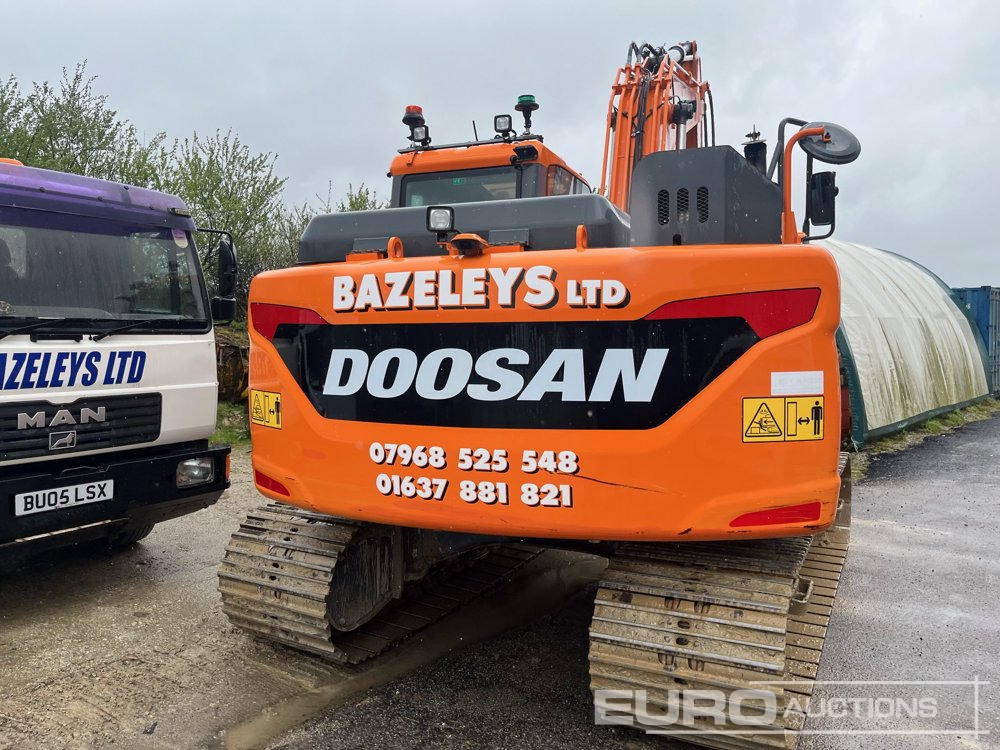 2021 Doosan DX140LC-5 - Pelle sur chenille: photos 3 2021 Doosan DX140LC-5 - Pelle sur chenille: photos 3