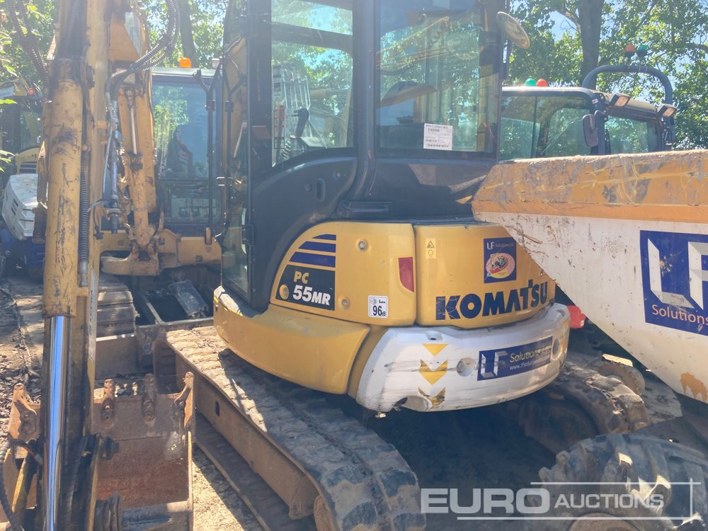 2021 Komatsu PC55MR-5 - Mini pelle: photos 2 2021 Komatsu PC55MR-5 - Mini pelle: photos 2