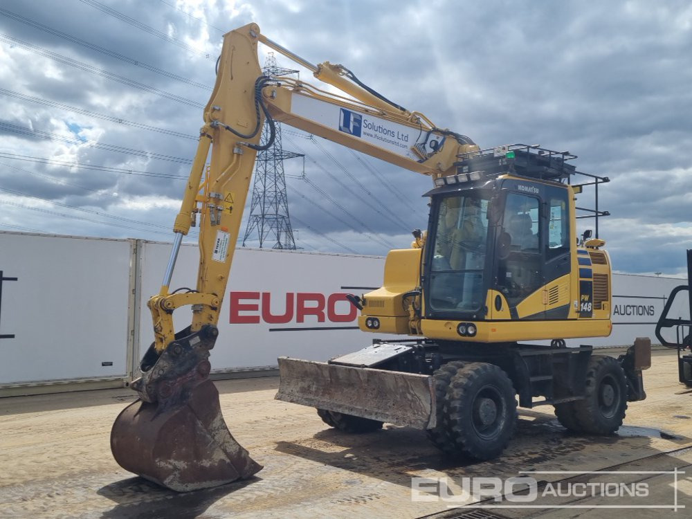 2021 Komatsu PW148-11 - Pelle sur pneus: photos 1 2021 Komatsu PW148-11 - Pelle sur pneus: photos 1