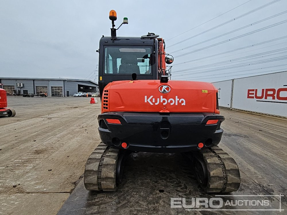 2021 Kubota KX080-4A2 - Mini pelle: photos 4 2021 Kubota KX080-4A2 - Mini pelle: photos 4