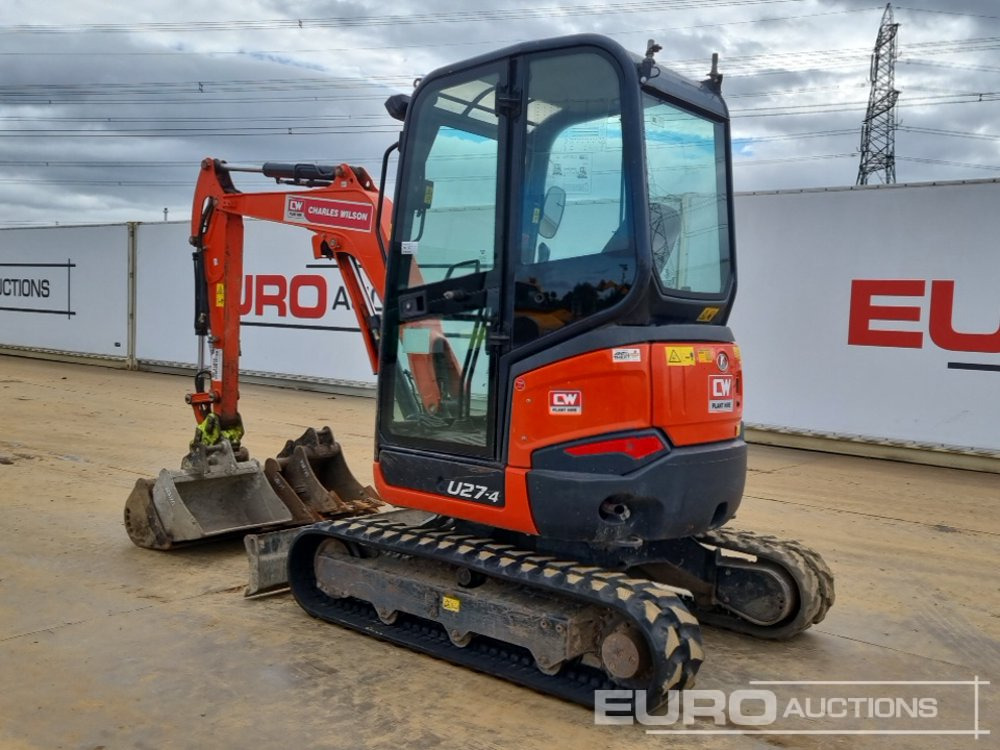 2021 Kubota U27-4 - Mini pelle: photos 3 2021 Kubota U27-4 - Mini pelle: photos 3