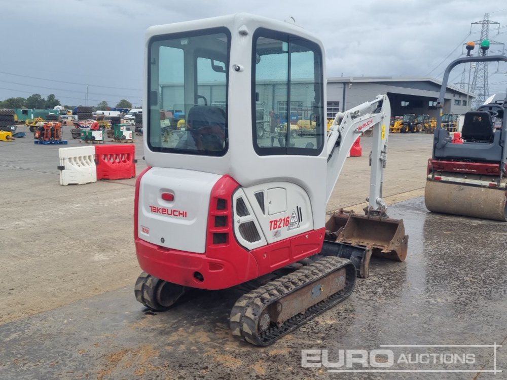 2021 Takeuchi TB216 - Mini pelle: photos 5 2021 Takeuchi TB216 - Mini pelle: photos 5