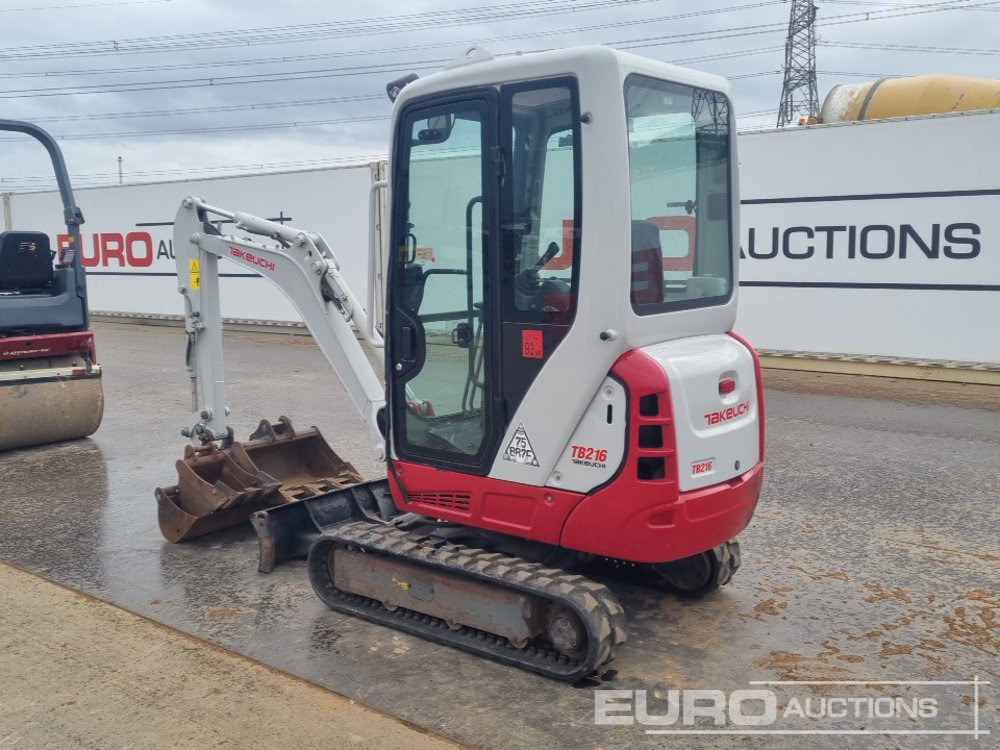 2021 Takeuchi TB216 - Mini pelle: photos 3 2021 Takeuchi TB216 - Mini pelle: photos 3