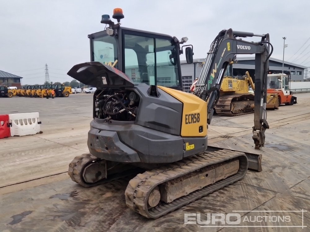 2021 Volvo ECR58F - Mini pelle: photos 5 2021 Volvo ECR58F - Mini pelle: photos 5