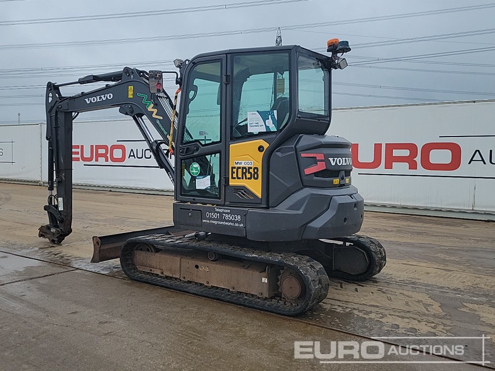 2021 Volvo ECR58F - Mini pelle: photos 3 2021 Volvo ECR58F - Mini pelle: photos 3