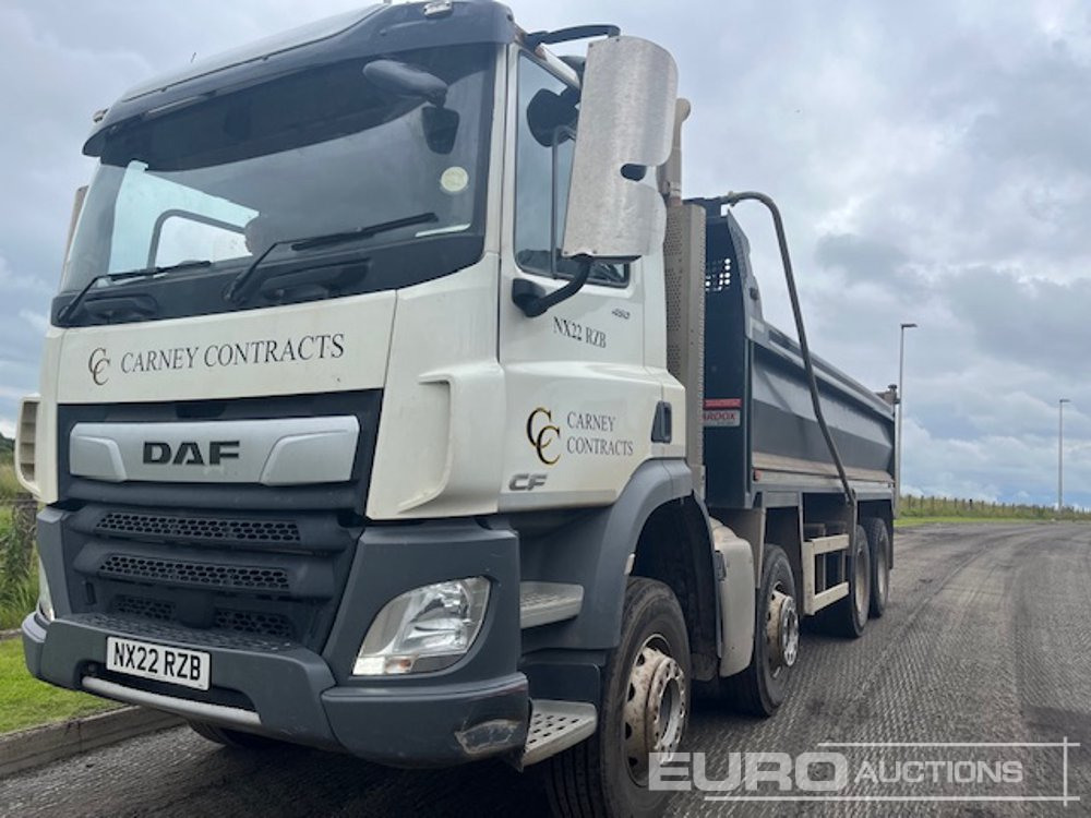 2022 DAF CF450 - Camion benne: photos 1 2022 DAF CF450 - Camion benne: photos 1