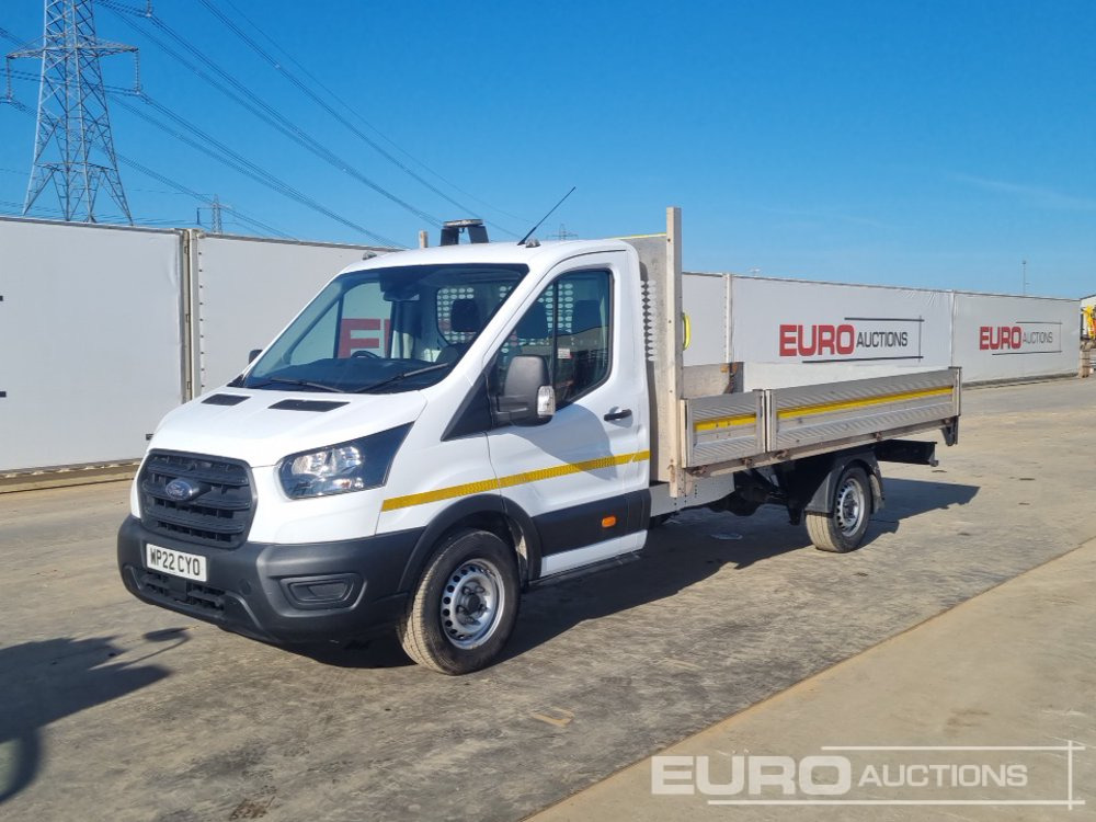 2022 Ford Transit - Fourgon plateau: photos 1 2022 Ford Transit - Fourgon plateau: photos 1