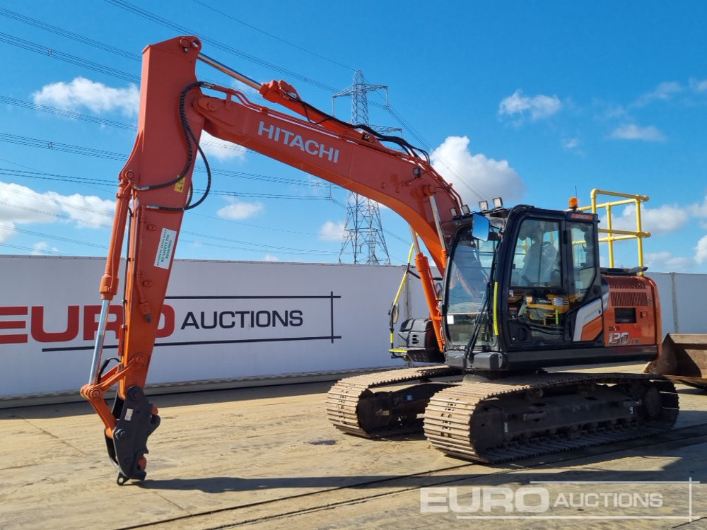2022 Hitachi ZX130LCN-7 - Pelle sur chenille: photos 1 2022 Hitachi ZX130LCN-7 - Pelle sur chenille: photos 1
