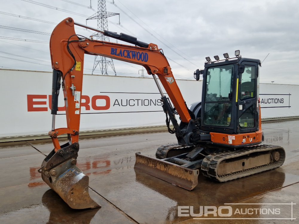 2022 Hitachi ZX55U-6 CLR - Mini pelle: photos 1 2022 Hitachi ZX55U-6 CLR - Mini pelle: photos 1