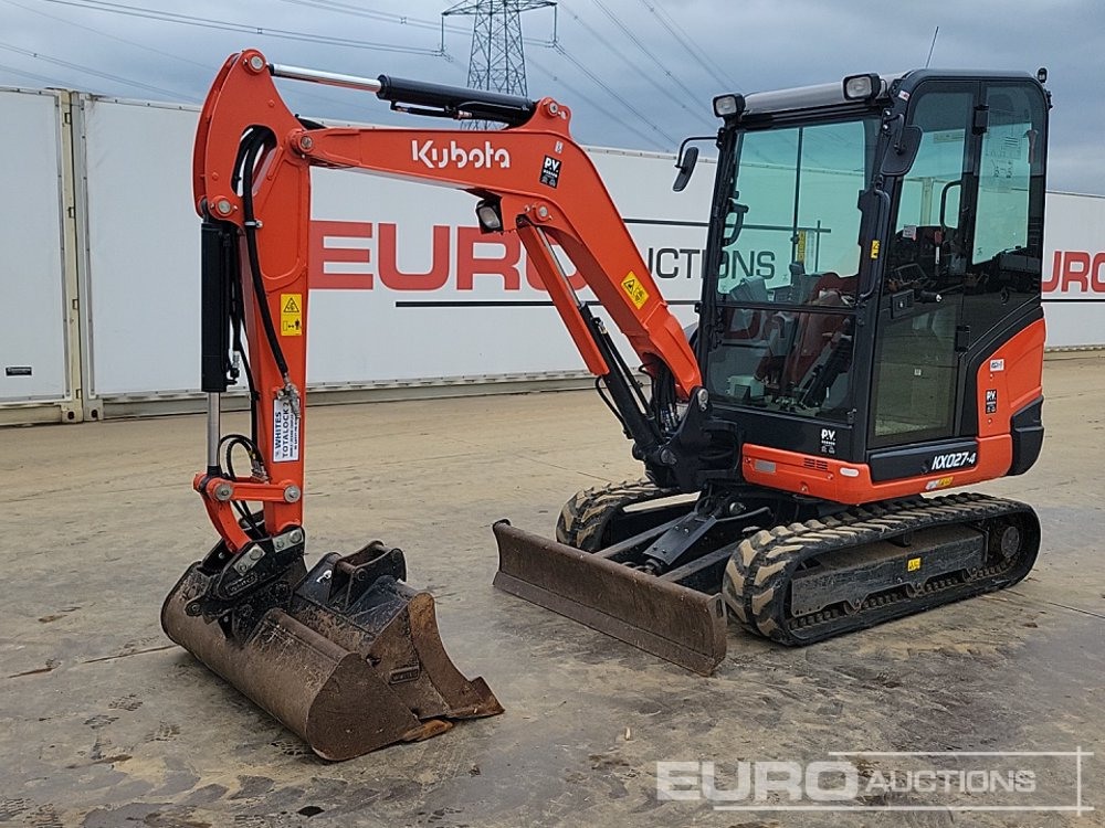 2022 Kubota KX027-4 - Mini pelle: photos 1 2022 Kubota KX027-4 - Mini pelle: photos 1