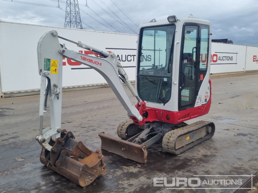 2022 Takeuchi TB216 - Mini pelle: photos 1 2022 Takeuchi TB216 - Mini pelle: photos 1