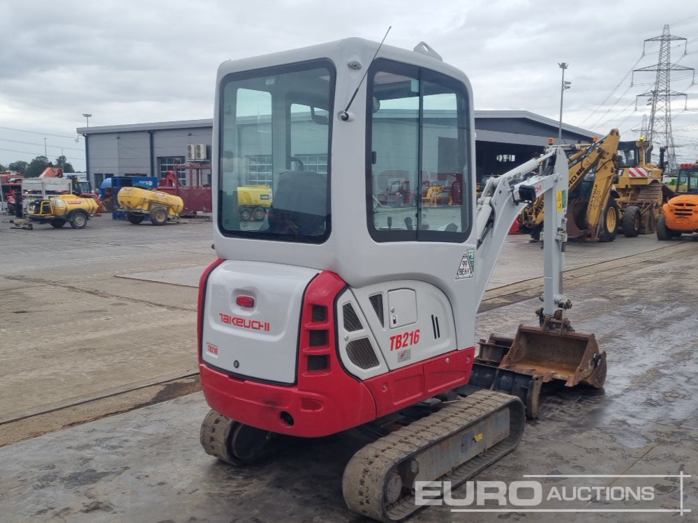 2022 Takeuchi TB216 - Mini pelle: photos 5 2022 Takeuchi TB216 - Mini pelle: photos 5