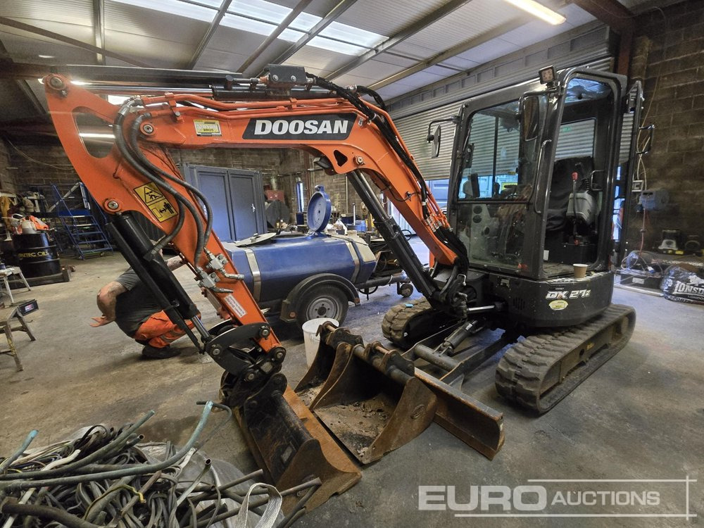 2023 Develon DX27Z-7 - Mini pelle: photos 1 2023 Develon DX27Z-7 - Mini pelle: photos 1