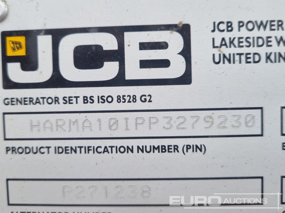 Groupe électrogène 2023 JCB G20QS: photos 27