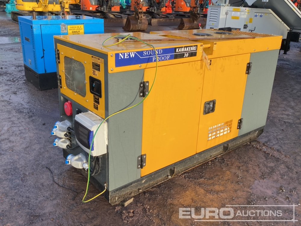 2023 Kawakenki KK30-111-SSS - Groupe électrogène: photos 1 2023 Kawakenki KK30-111-SSS - Groupe électrogène: photos 1