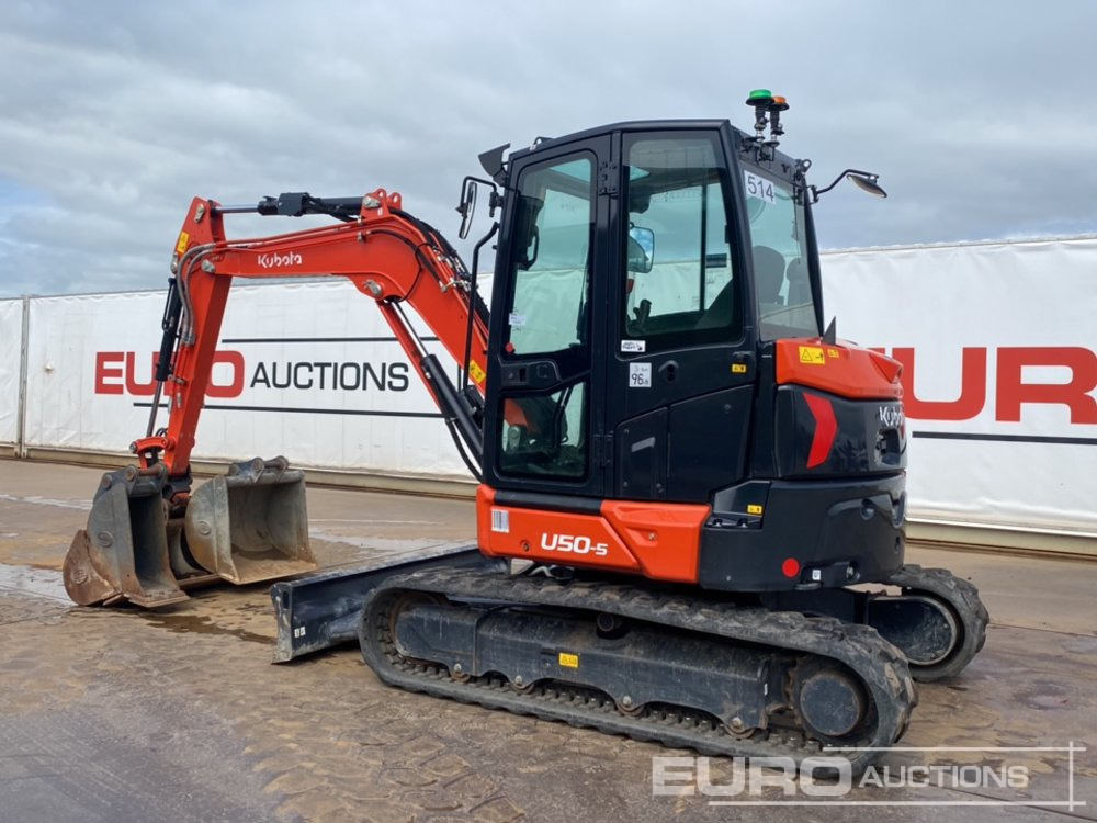 2023 Kubota U50-5 - Mini pelle: photos 3 2023 Kubota U50-5 - Mini pelle: photos 3