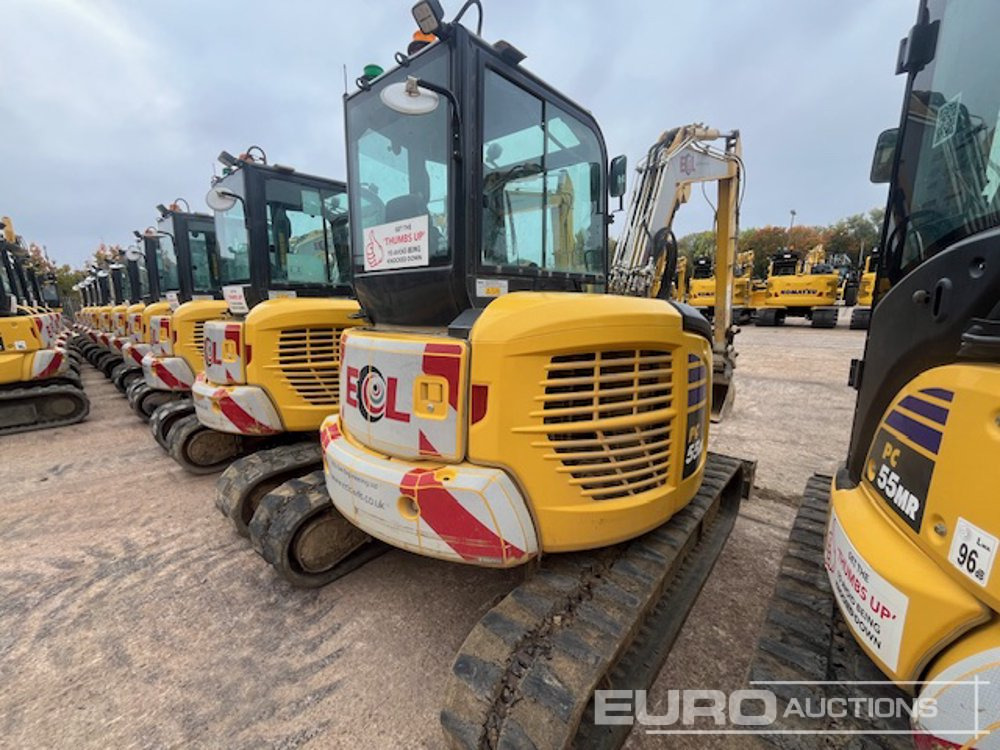 2024 Komatsu PC55MR-5E0 - Mini pelle: photos 5 2024 Komatsu PC55MR-5E0 - Mini pelle: photos 5