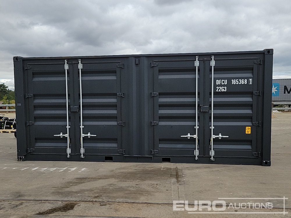 2025 20' x 8' Container, 2 Side Door, 1 End Door (Cannot Be Reconsigned) - Conteneur maritime: photos 2 2025 20' x 8' Container, 2 Side Door, 1 End Door (Cannot Be Reconsigned) - Conteneur maritime: photos 2