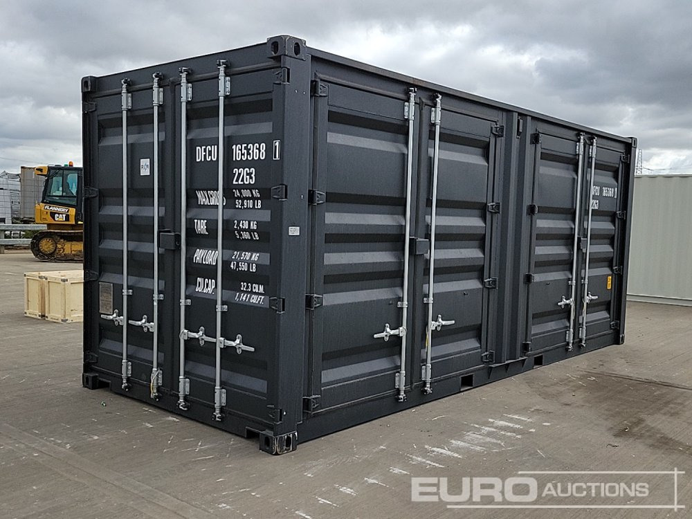2025 20' x 8' Container, 2 Side Door, 1 End Door (Cannot Be Reconsigned) - Conteneur maritime: photos 1 2025 20' x 8' Container, 2 Side Door, 1 End Door (Cannot Be Reconsigned) - Conteneur maritime: photos 1