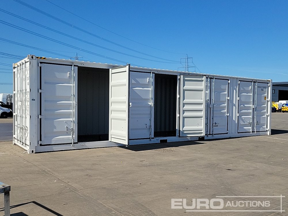 2025 40' x 8' HC Container, 4 Side Doors, 1 End Door(Cannot Be Reconsigned) - Conteneur maritime: photos 1 2025 40' x 8' HC Container, 4 Side Doors, 1 End Door(Cannot Be Reconsigned) - Conteneur maritime: photos 1