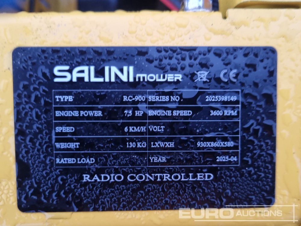 Motofaucheuse 2025 Salini RC-900: photos 26