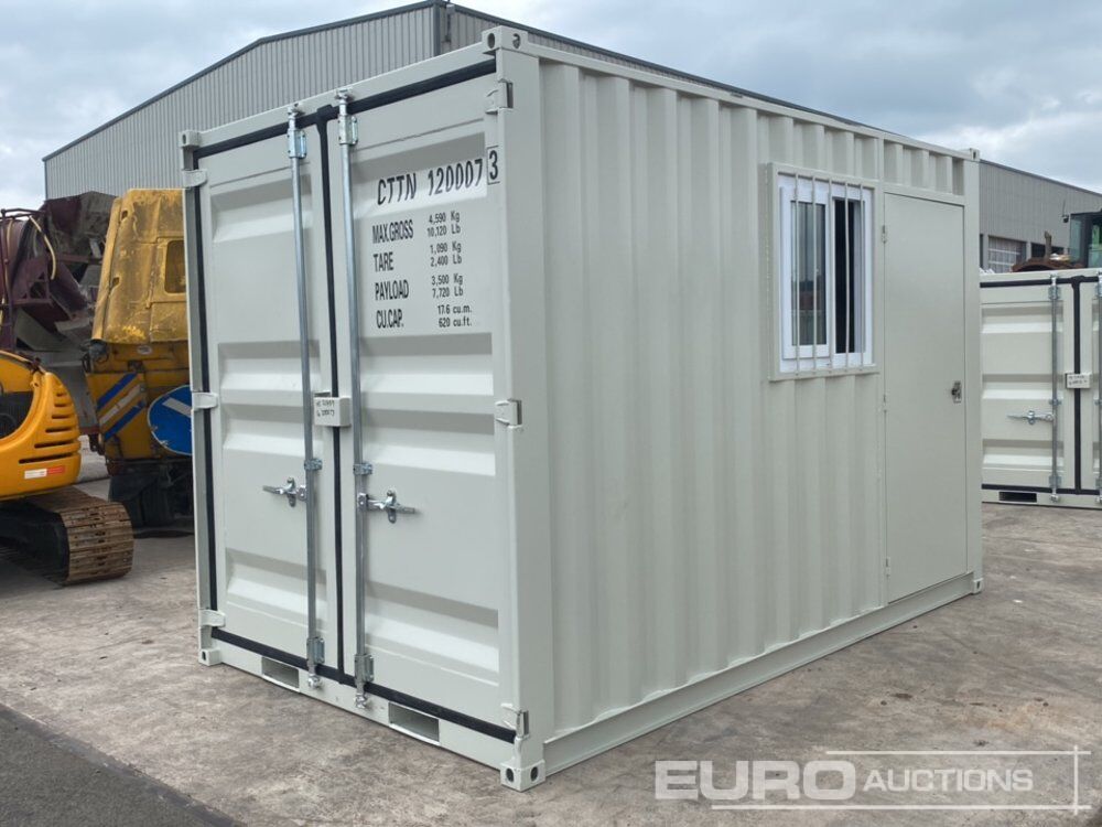 2026 12' Container, Side Door & Window (Cannot Be Reconsigned) - Conteneur maritime: photos 4 2026 12' Container, Side Door & Window (Cannot Be Reconsigned) - Conteneur maritime: photos 4