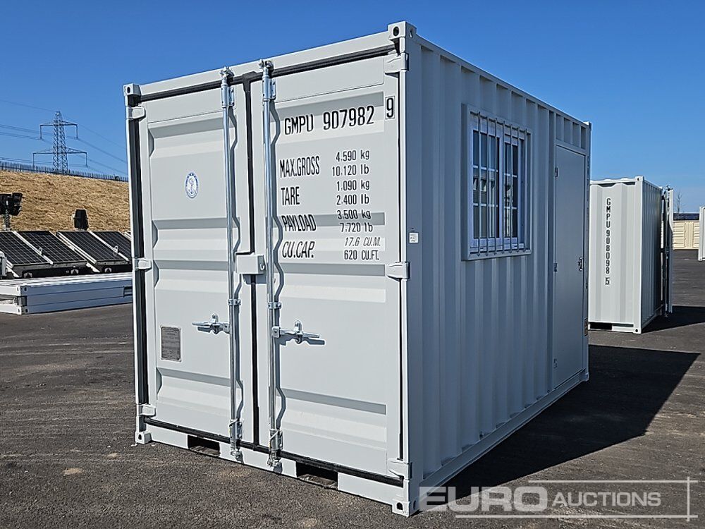 2026 12' x 7' Container, Side Door, End Door, Window (Cannot Be Rconsigned) - Conteneur maritime: photos 1 2026 12' x 7' Container, Side Door, End Door, Window (Cannot Be Rconsigned) - Conteneur maritime: photos 1