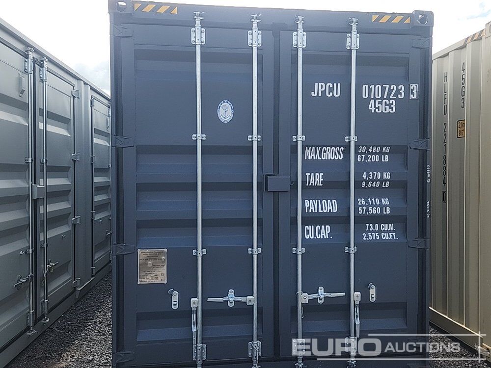 2026 40' HC Container, 2 Side Doors, One End Door, Lock Box. (Cannot Be Reconsigned) - Conteneur maritime: photos 4 2026 40' HC Container, 2 Side Doors, One End Door, Lock Box. (Cannot Be Reconsigned) - Conteneur maritime: photos 4