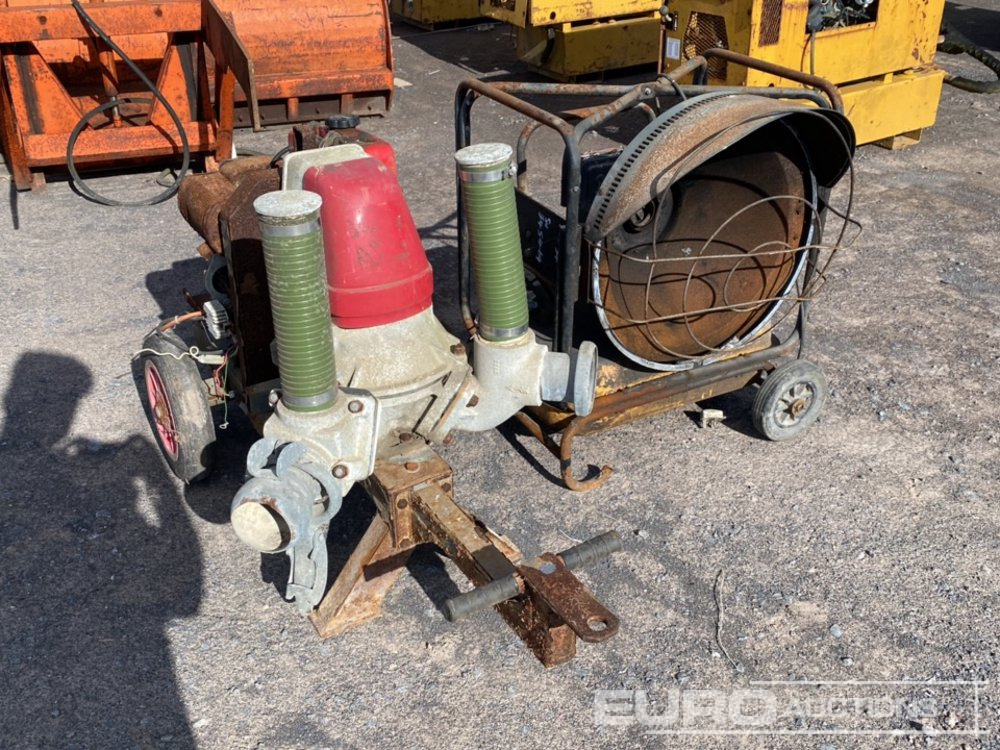 3" Diesel Water Pump, Yanmar Engine & Val6 Heater (2 of) (Spares) - Matériel de chantier: photos 1 3" Diesel Water Pump, Yanmar Engine & Val6 Heater (2 of) (Spares) - Matériel de chantier: photos 1