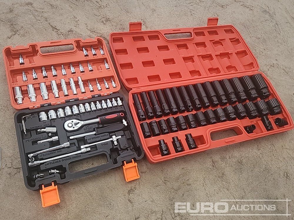 32pc 1/2 Socket Set, 53pc Socket & Bit Set - Équipement de garage: photos 1 32pc 1/2 Socket Set, 53pc Socket & Bit Set - Équipement de garage: photos 1