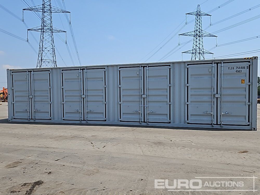 40' x 8' Container, 4 side Doors, End Door (Cannot Be Reconsigned) - Conteneur maritime: photos 2 40' x 8' Container, 4 side Doors, End Door (Cannot Be Reconsigned) - Conteneur maritime: photos 2