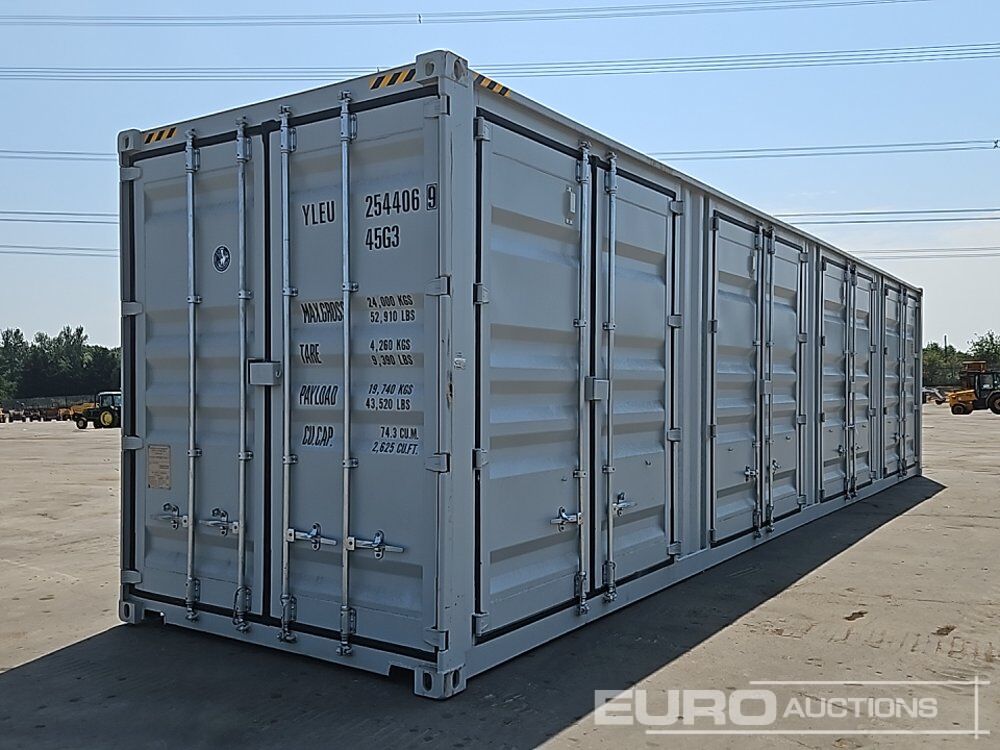 40' x 8' Container, 4 side Doors, End Door (Cannot Be Reconsigned) - Conteneur maritime: photos 1 40' x 8' Container, 4 side Doors, End Door (Cannot Be Reconsigned) - Conteneur maritime: photos 1