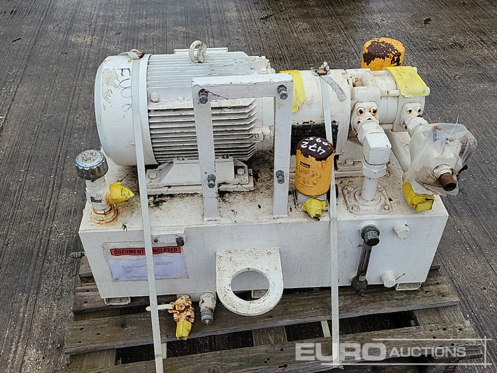 415 Volt Hydraulic Power Pack - Travaux routiers: photos 2 415 Volt Hydraulic Power Pack - Travaux routiers: photos 2