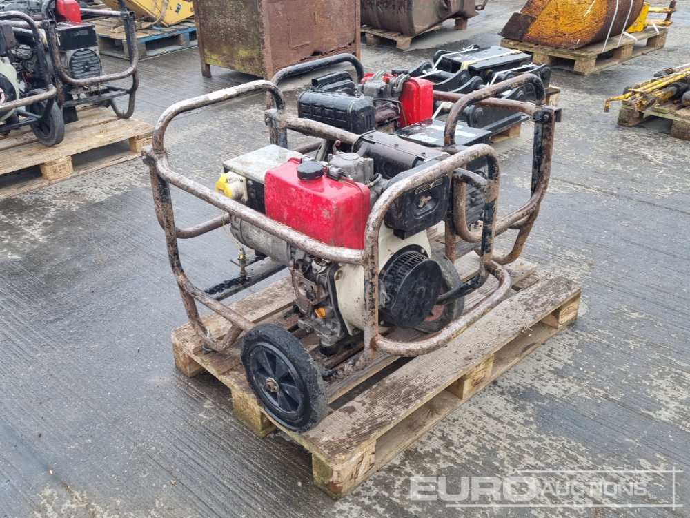 6kVA Generator, Yanmar Engine (2 of) - Moteur: photos 1 6kVA Generator, Yanmar Engine (2 of) - Moteur: photos 1