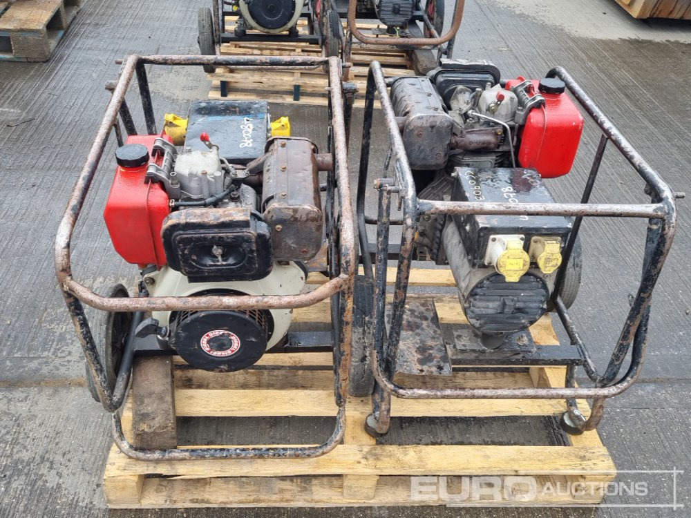 6kVA Generator, Yanmar Engine (2 of) - Moteur: photos 2 6kVA Generator, Yanmar Engine (2 of) - Moteur: photos 2