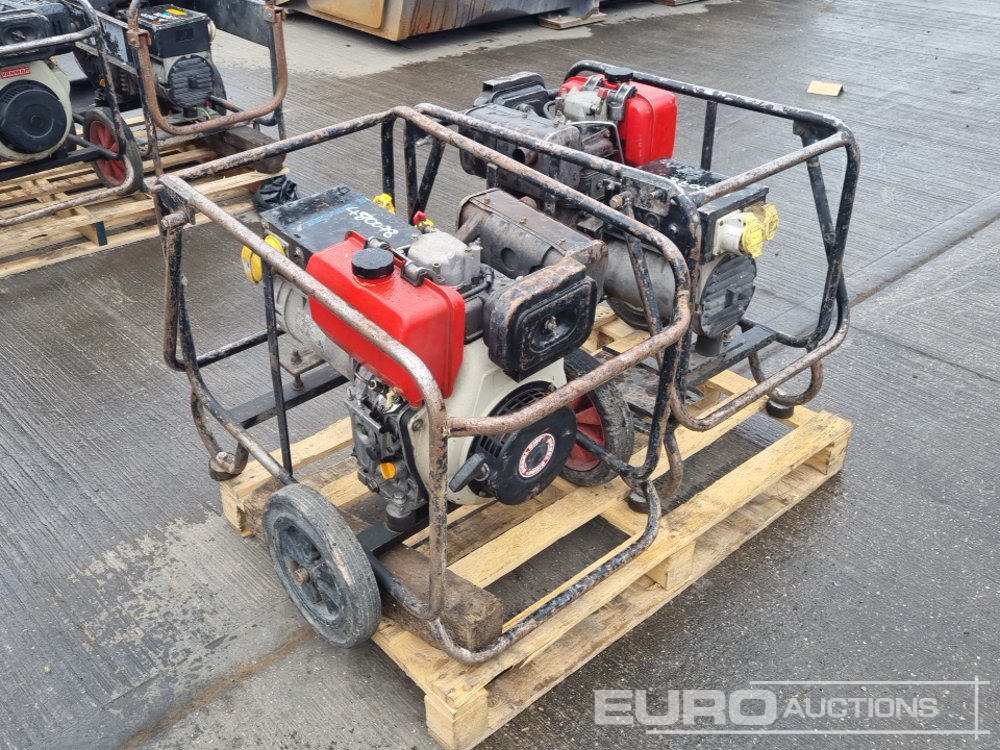 6kVA Generator, Yanmar Engine (2 of) - Moteur: photos 1 6kVA Generator, Yanmar Engine (2 of) - Moteur: photos 1