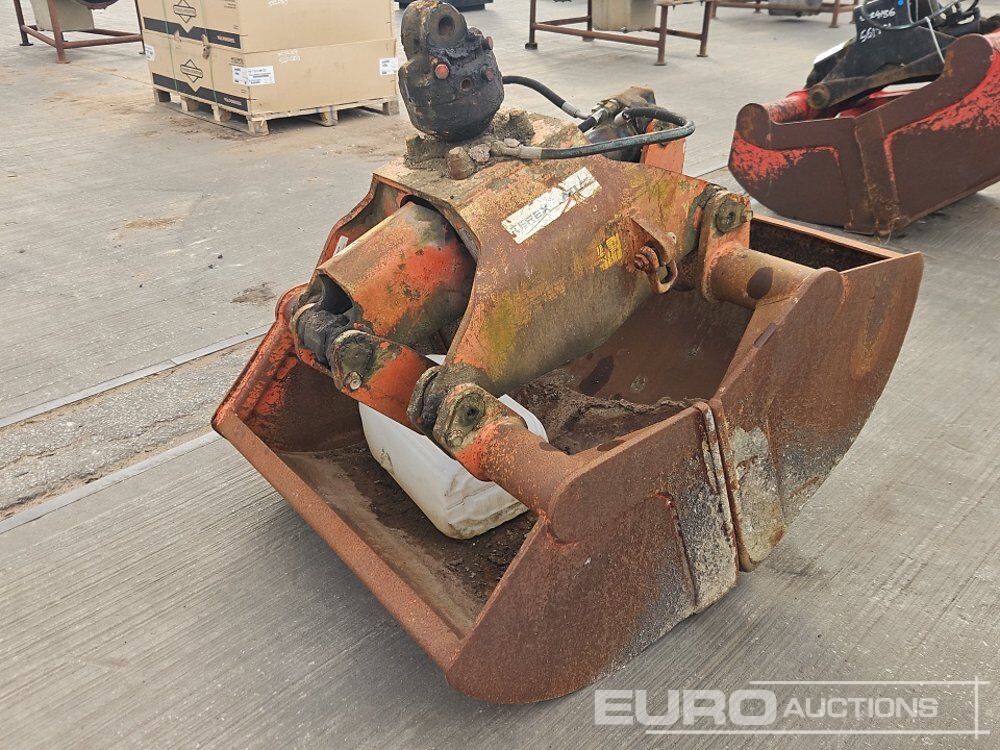 Hydraulic Rotating Clamshell Bucket - Accessoire pour Pelle: photos 3 Hydraulic Rotating Clamshell Bucket - Accessoire pour Pelle: photos 3