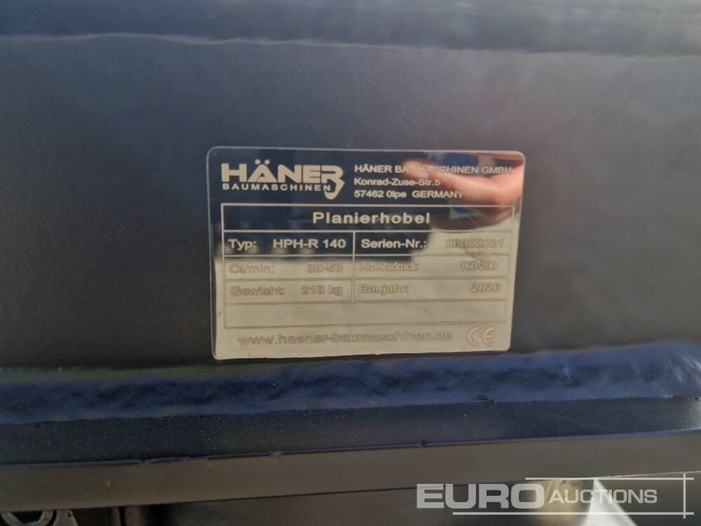 Accessoire pour Pelle Unused 2026 Haner HPH-R140A: photos 13