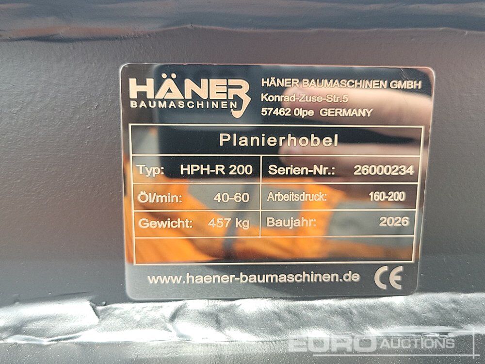 Accessoire pour Pelle Unused 2026 Haner HPH-R200A: photos 15 Accessoire pour Pelle Unused 2026 Haner HPH-R200A: photos 15