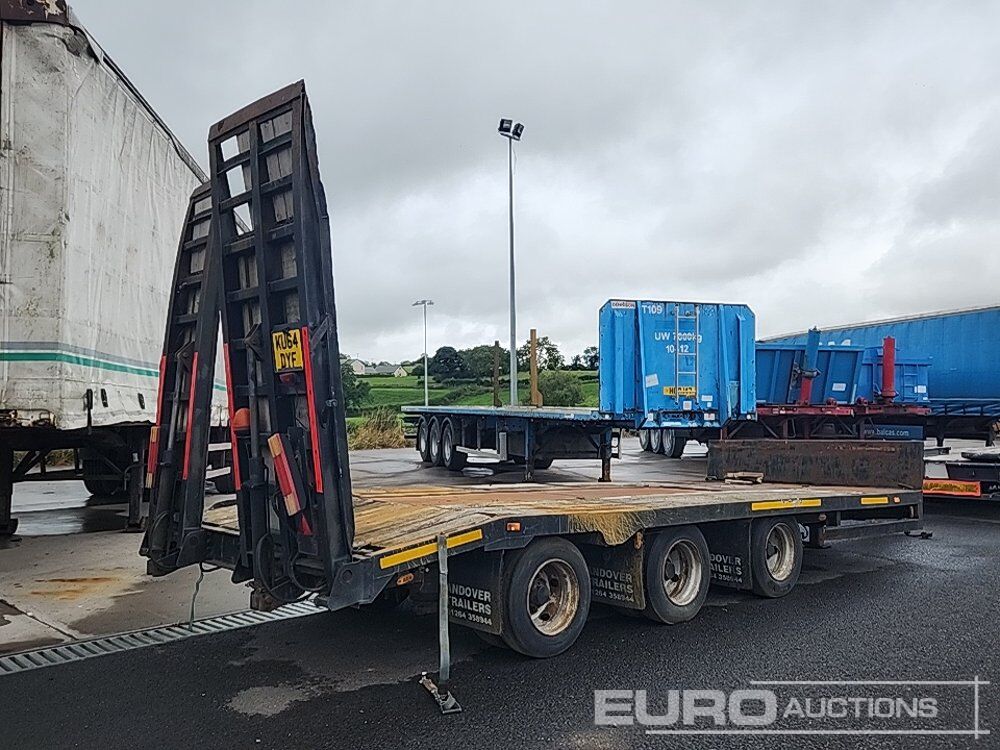 Andover Tri Axle Low Loader Trailer Hydraulic Ramps - Semi-remorque surbaissé: photos 4 Andover Tri Axle Low Loader Trailer Hydraulic Ramps - Semi-remorque surbaissé: photos 4