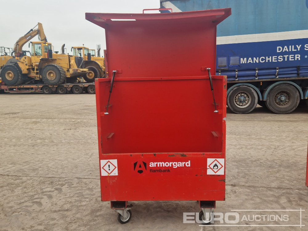 Matériel de chantier Armorgard Flame Bank Site Tool Box: photos 9 Matériel de chantier Armorgard Flame Bank Site Tool Box: photos 9