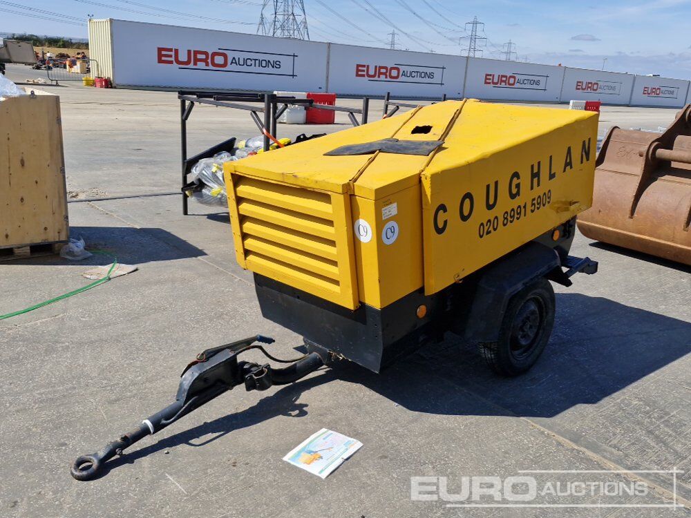 Atlas Copco Single Axle Compressor - Compresseur d'air: photos 1 Atlas Copco Single Axle Compressor - Compresseur d'air: photos 1