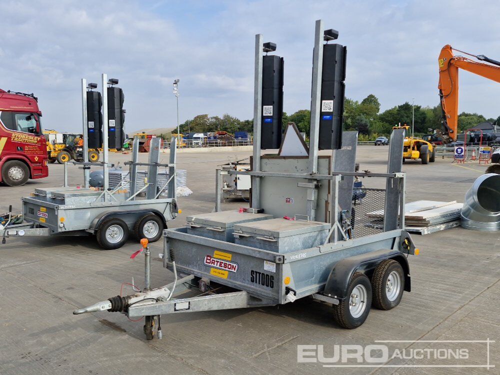 Bateson Trailers 1.3 TonTwin Axle Plant Trailer, Ramp, 2 Way Traffic Light System - Remorque porte engin: photos 1 Bateson Trailers 1.3 TonTwin Axle Plant Trailer, Ramp, 2 Way Traffic Light System - Remorque porte engin: photos 1