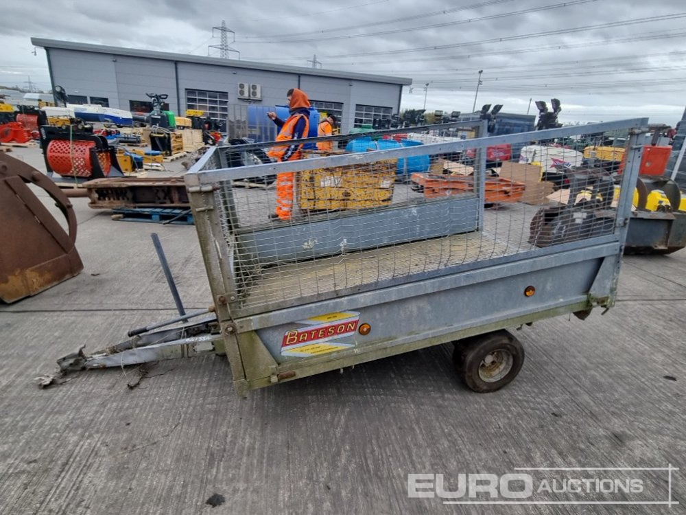 Bateson Trailers 750kg Single Axle Dropside Plant Trailer - Remorque porte engin: photos 2 Bateson Trailers 750kg Single Axle Dropside Plant Trailer - Remorque porte engin: photos 2